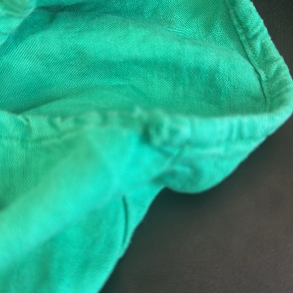Nanette Lapore Linen Blend Dress 3/4 Sleeve Green Sz 6 (see photos& description) - Picture 6 of 7